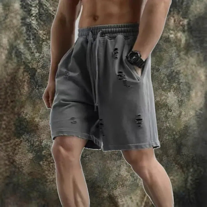 Acid-Wash Shorts