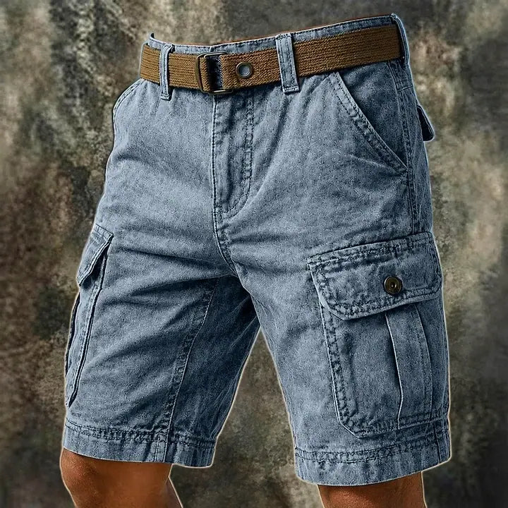 Washed Cargo Shorts