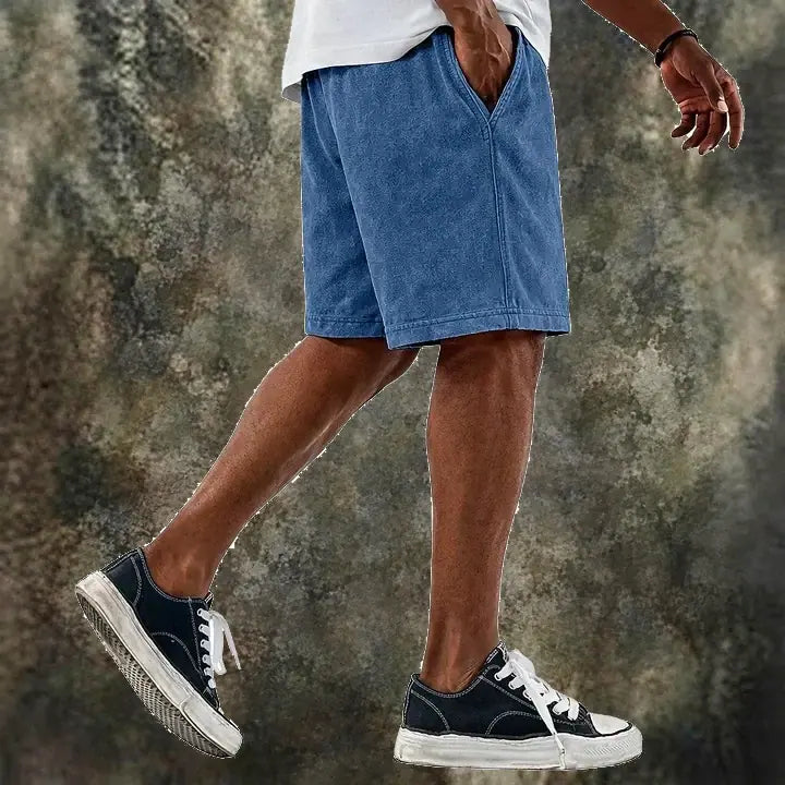 Acid-Wash Shorts