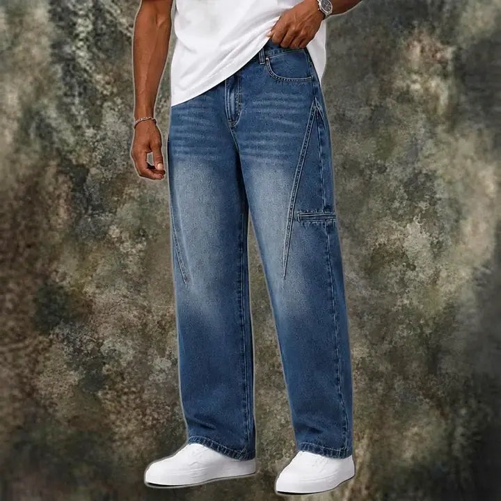 Garment-Dyed Jeans