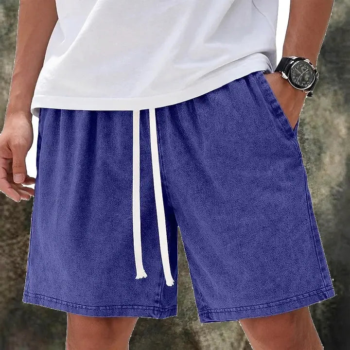 Acid-Wash Shorts